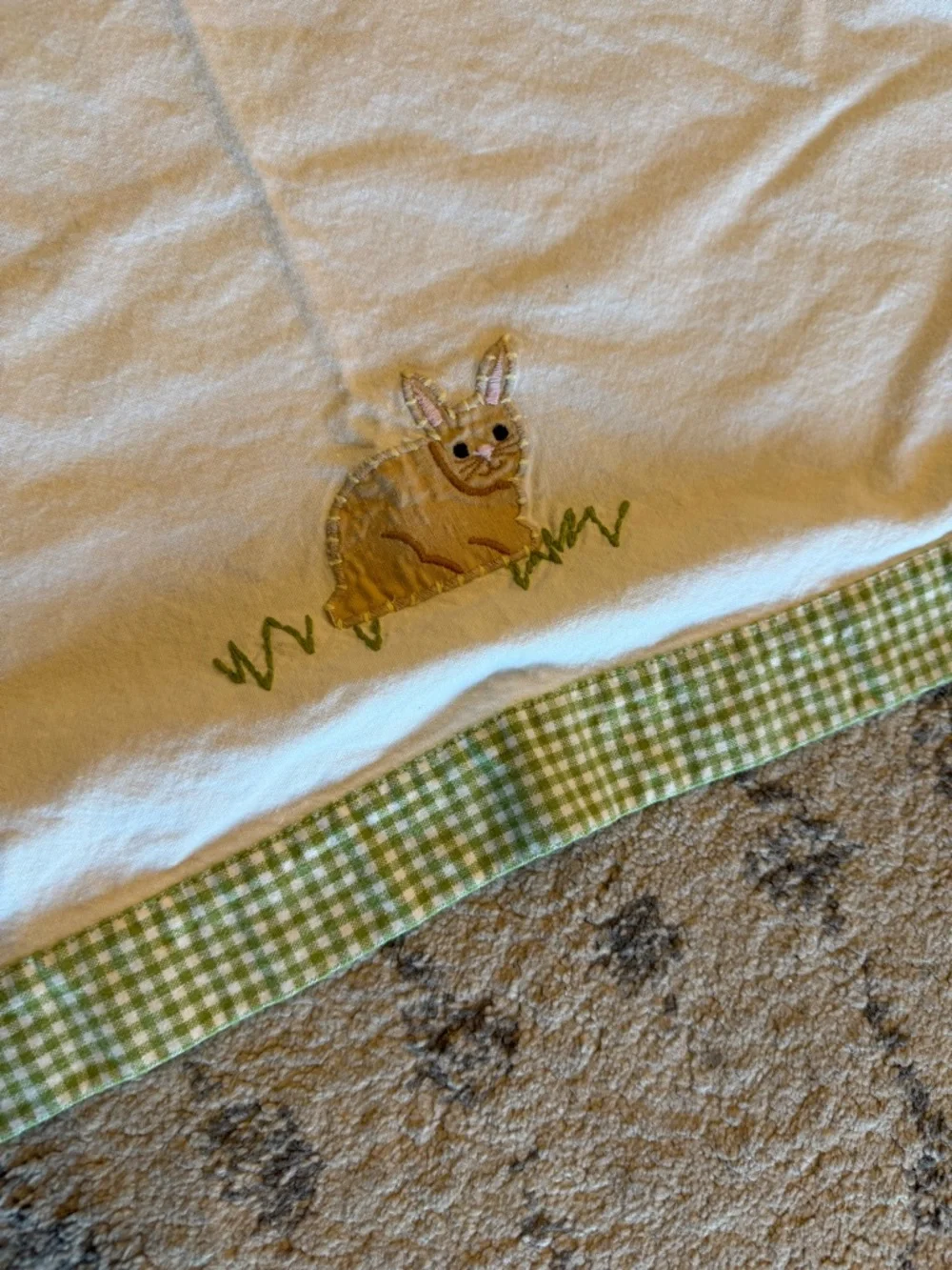 Pottery Barn Kids Easter Tablecloth Square